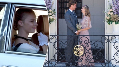 Beatrice Borromeo Weds Pierre Casiraghi in Valentino