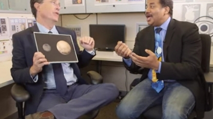 Watch Neil deGrasse Tyson Tell Stephen Colbert Why He’s Not Impressed by Pluto