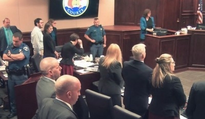 Woman Interrupts James Holmes Trial