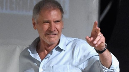 Harrison Ford gives advice to young ‘Star Wars’ cast members