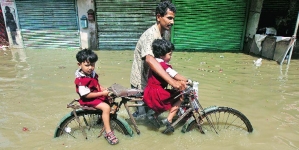 Heavy monsoon rains kill more than 100 in India, leave thousands homeless