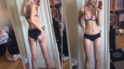 This model is going viral for highlighting fashion’s mind-boggling body standards