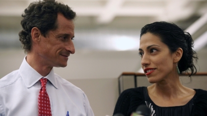 Donald Trump Mocks “Great Sleazebag Of Our Time” Anthony Weiner & Huma Abedin