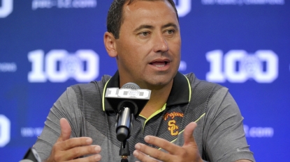 Apologetic USC coach Steve Sarkisian said he mixed alcohol, medicine at event