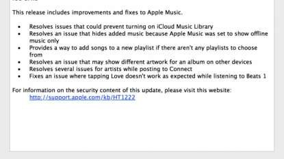 Apple Music bugs squashed in iOS 8.4.1 release