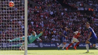 Arsenal beats Chelsea 1-0 in Community Shield at Wembley