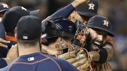 Astros’ Fiers no-hits Dodgers