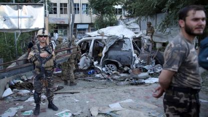 At least 10 dead in Kabul vehicle  bombing