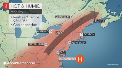 Aug. 17 Exact Weather Forecast: Mostly cloudy, warm, humid conditions