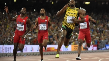 Bolt advances in athletics worlds