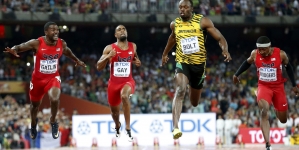 Bolt digs deep to beat Gatlin in 100m tussle