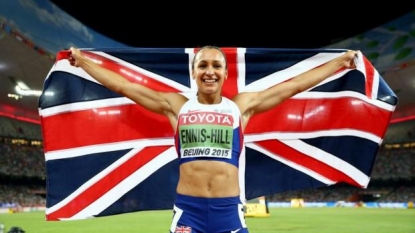 Britain’s Ennis-Hill wins heptathlon at Athletics Worlds