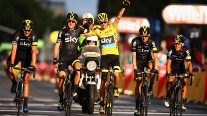 Britain’s Froome wins 2nd Tour de France