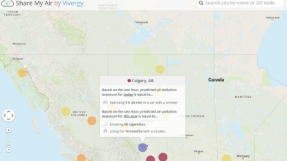 Calgary air quality worse than Beijing