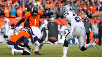 Broncos release kicker Connor Barth