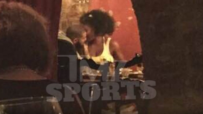 Drake & Serena Williams Spotted Kissing on Dinner Date