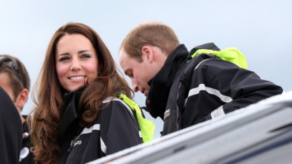 Duchess Kate makes splash with diving club