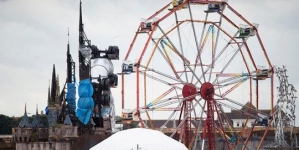 Elusive UK street artist Banksy opens darkly amusing ‘Dismaland’ theme park in