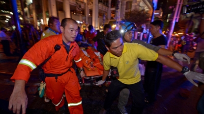 2 suspects in Bangkok bombing turn themselves in