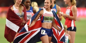 Ennis-Hill claims gold after KJT implodes