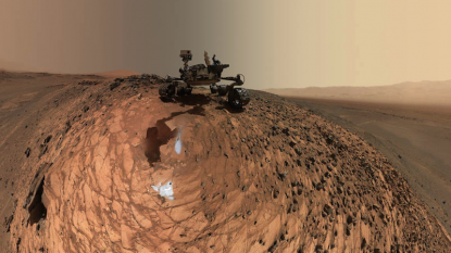 Epic selfies taken by Curiosity rover during Mars mountain trip