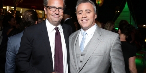 Matthew Perry and Matt LeBlanc send congratulations to Jennifer Aniston