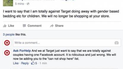 Facebook User Defends Target Anonymously After Gender Signage Change