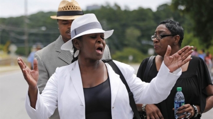 Family tensions break out at Bobbi Christina Brown’s funeral