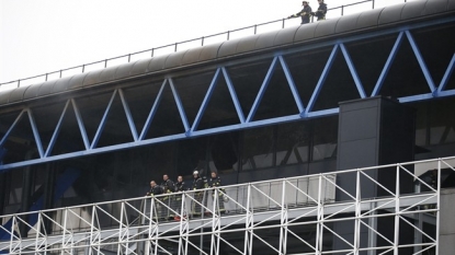 Fire guts section of Paris science museum