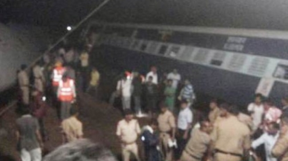 At least 19 killed as 2 trains derail in central India