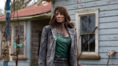 First look at Lucy Lawless in Ash Vs. Evil Dead