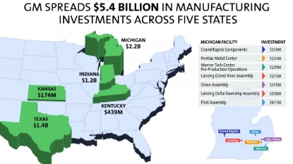 GM to invest $877 million to overhaul Flint, Michigan, truck plant