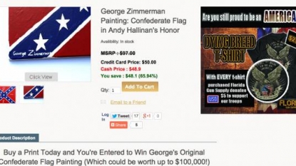 George Zimmerman, Inverness ‘Muslim-free’ gun store selling Confederate flag