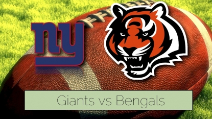 New York Giants vs. Cincinnati Bengals 2015: TV Channel, Start Time, Betting