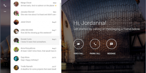 Google Now Lets You Hangout From Its New Web App