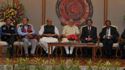 Govt signs peace treaty with NSCN