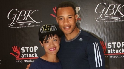 Grace Gealey and Trai Byers engaged