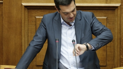 Greek ruling party heading for split as bailout vote looms