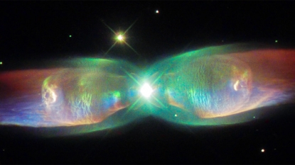 Hubble Telescope spots Cosmic Butterfly