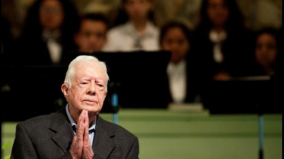 Hundreds come to hear President Jimmy Carter teach Sunday School