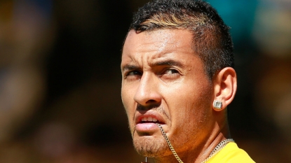 Nick Kyrgios’s pal Thanasi Kokkinakis in on-court confrontation with Ryan Harrison