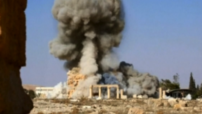 ISIS destruction of Palmyra Roman temple war crime — UNESCO