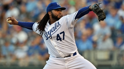 Cueto Hurls Royals Win