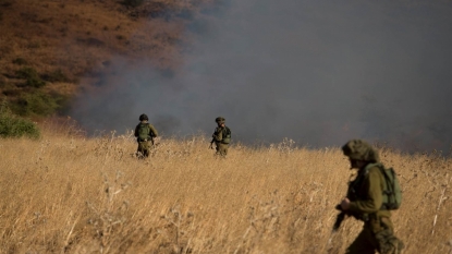 Israeli air strike on Golan Heights village kills at least two