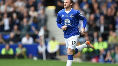 Reception delights Rooney in Everton return