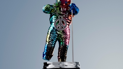 Jeremy Scott Gave the VMA Moonman a Ravey Makeover