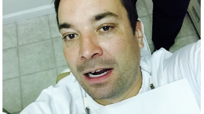 Jimmy Fallon Chips His Tooth Opening Tube of Medicine for Injured Finger