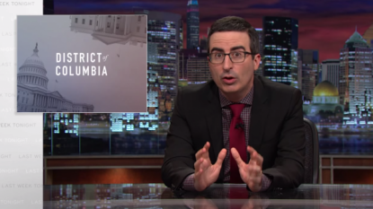 John Oliver Has Fun With America’s Insane Restriction on Voting Rights of