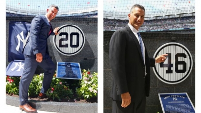 Yankees retire Andy Pettitte’s number, give him plaque in Monument Park