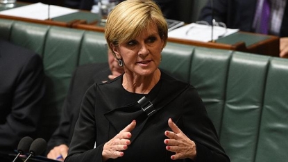 Julie Bishop says Australia is seeking legal advice on Syria strikes